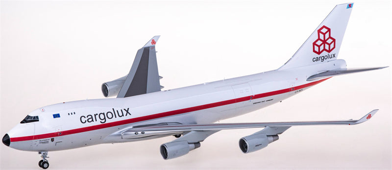 JC Wings Cargolux Boeing 747-400F LX-NCL 1:200 Diecast Model view 2