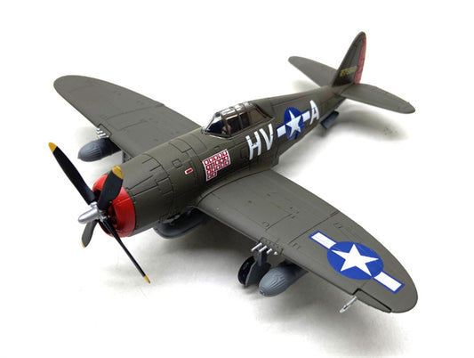 FLOZ US P-47 Thunderbolt fighter jet 1:72 Aircraft Pre-built Model