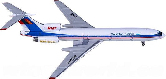 Phoenix MIAT Mongolian Airlines Tupolev TU-154M PR-85644 1:400 Diecast Model view 1