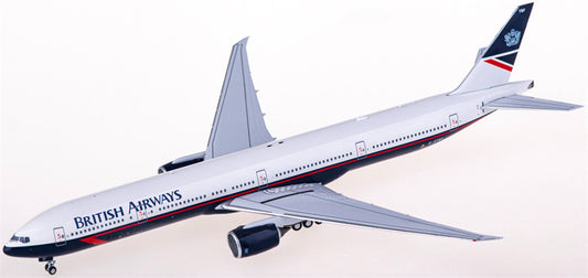 NG Models British Airways for Boeing 777-300ER G-STBF 1:400 Airplane Pre-built  Airliner Model Display