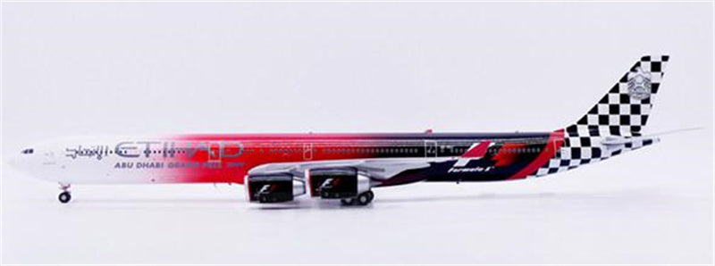 JC Wings Etihad Airways Airbus A340-600 A6-EHJ 2009 edition 1:200 Diecast Model view 1