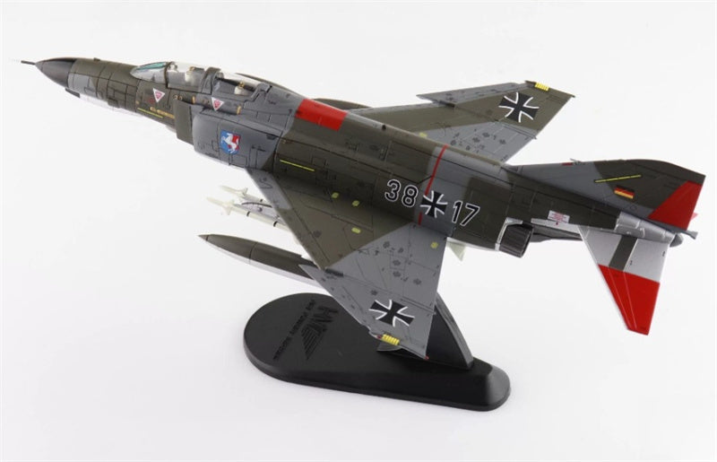 HOBBY MASTER F-4F Phantom II 38+17 JaboG 36 Westfalen 1981 1:72 Airplane Pre-built Model