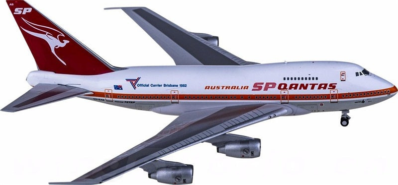 NG Models Qantas Boeing 747SP VH-EAB 1:400 Diecast Model view 3