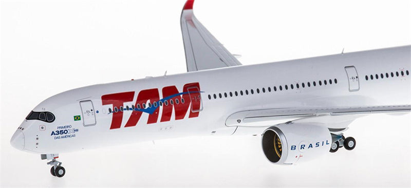 JC Wings TAM for Airbus A350-900 PR-XTA 1:200 Airplane Pre-built Airliner Model Display