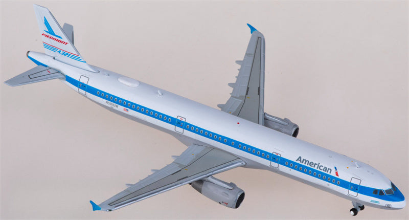 Geminijets American Airlines Airbus A321 N581UW 1:400 Diecast Model view 2
