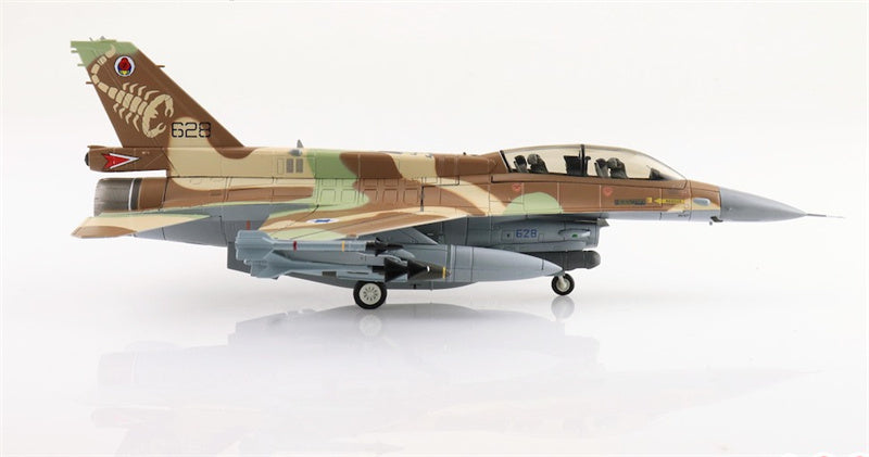 HOBBY MASTER F16D Fighting Falcon Barak 628 105 Squadron The Scorpion IAF (with 4 x GBU-31) 1:72 Aircraft Pre-built Model
