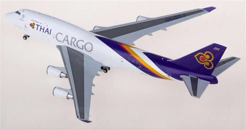 JC Wings Thai Airways Cargo Boeing 747-400BCF HS-TGJ 1:400 Diecast Model view 1