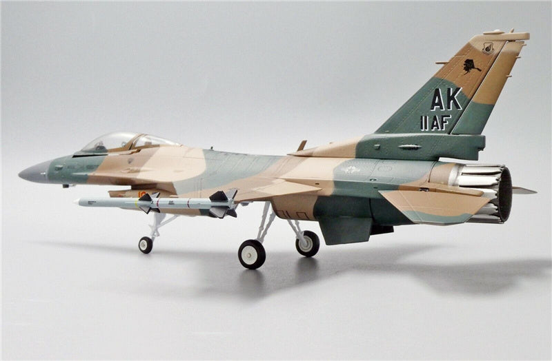 Witty F-16C Falcon 18th Fighter Squadron Eielson AFB Alaska Limited Edition 1:72 Aircraft Pre-built Model