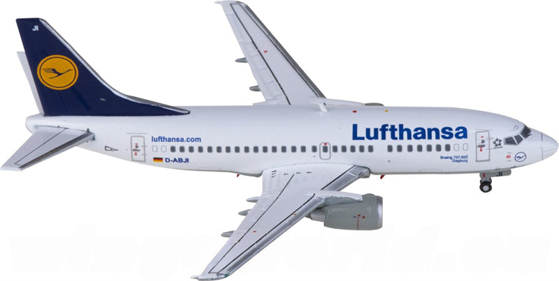 JC Wings Lufthansa Boeing 737-500 D-ABJI 1:400 Diecast Model view 1