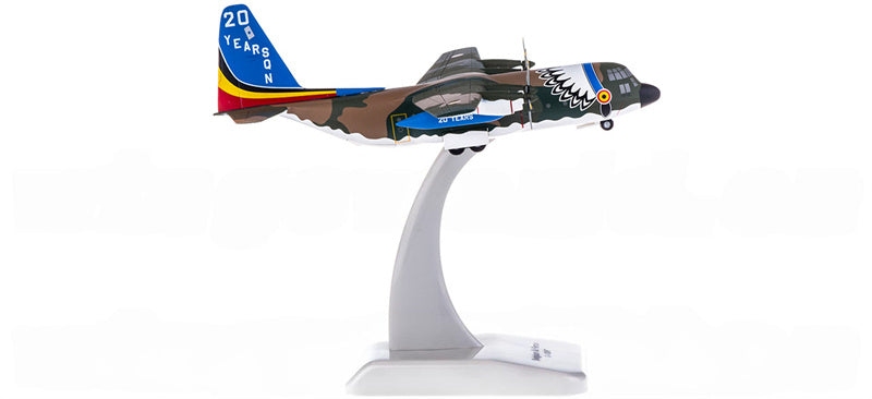 Hogan Belgian Air Component Lockheed C-130 Hercules 20 Years 1:200 Diecast Model view 3