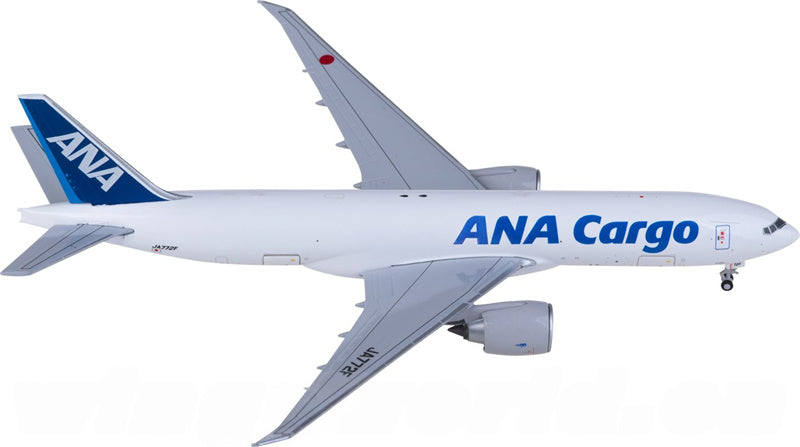 JC Wings ANA Cargo Boeing 777-200LRF JA772F Interactive Series 1:400 Diecast Model view 1