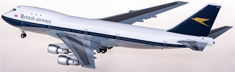 JC Wings British Airways Boeing 747-100 G-AWNI 1:200 Diecast Model view 4