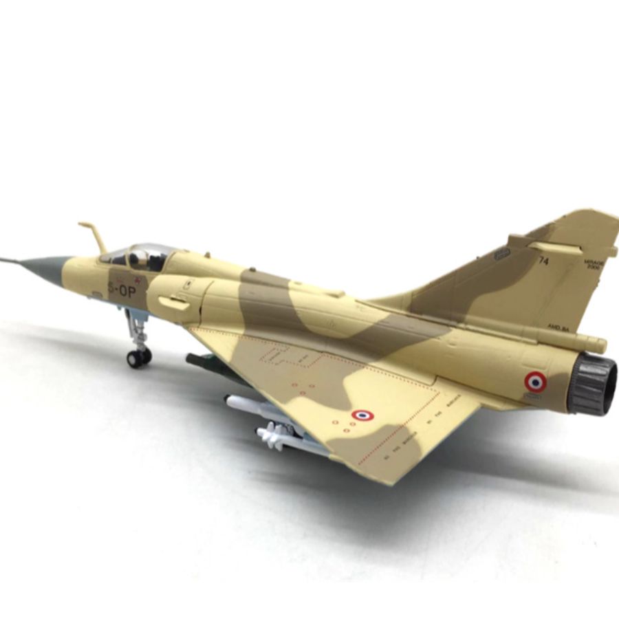 FLOZ French Mirage 2000 fighter jet 1:100 Aircraft Pre-built Model