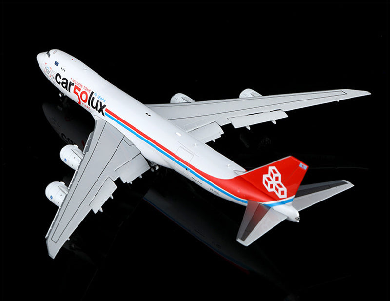 Hxmodels Cargolux Boeing 747-8F LX-VCC Flaps Down 1:400 Aircraft Model