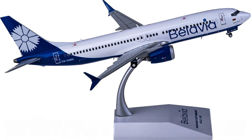JC Wings Belavia Boeing 737 MAX 8 EW-528PA 1:200 Diecast Model view 2