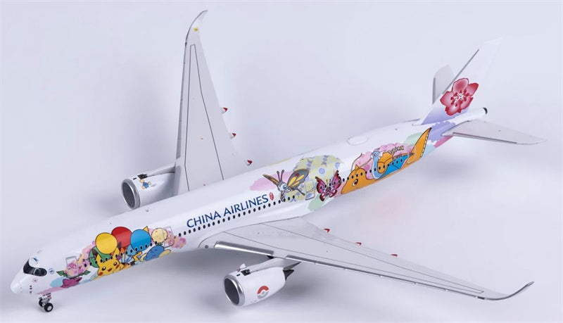 NG Models 1:400 China Airlines Airbus A350-900 B-18916 Ultimate Editon DIECAST Model