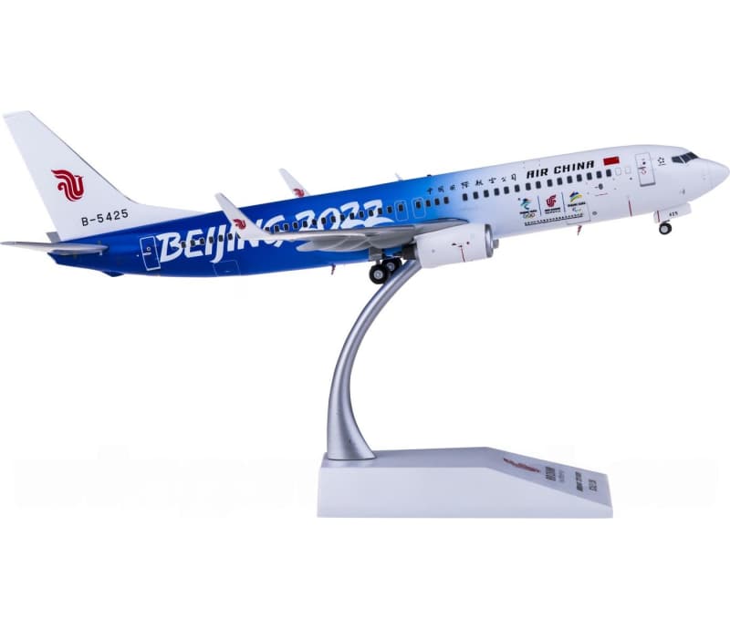 JC Wings Air China Boeing 737-800 B-5425 1:200 Aircraft Pre-built  Airliner Model Display