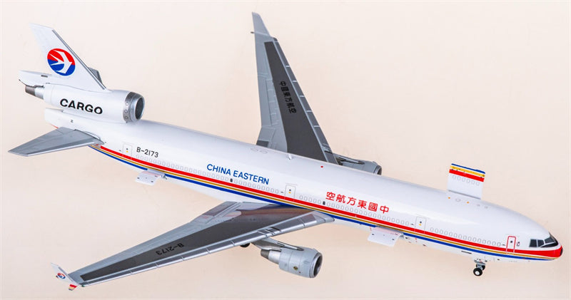 HX Models 1:400 China Eastern Cargo Airlines McDonnell Douglas MD-11F B-2173 Interactive Series Model
