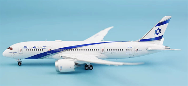 JC Wings 1:400 El Al Boeing 787-8 4X-ERA Flaps down DIECAST Model