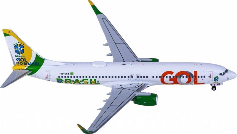 NG Models GOL Boeing 737-800 PR-GXB 1:400 Diecast Model view 1