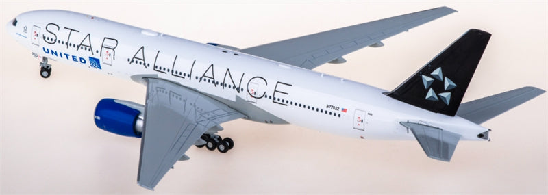Geminijets United Airlines for Boeing 777-200ER N77022 Star Alliance 1:200 Aircraft Pre-built  Airliner Model Display