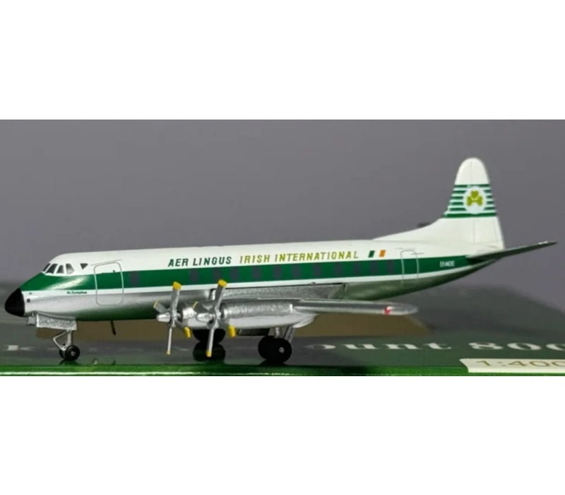 Aeroclassics 1:400 Aer Lingus BAC 1-11 & Vickers Viscount 800 EI-AOE & EI-ANF  DIECAST Model