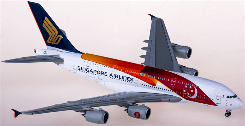 JC Wings Singapore Airlines Airbus A380 9V-SKI 1:400 Diecast Model view 2