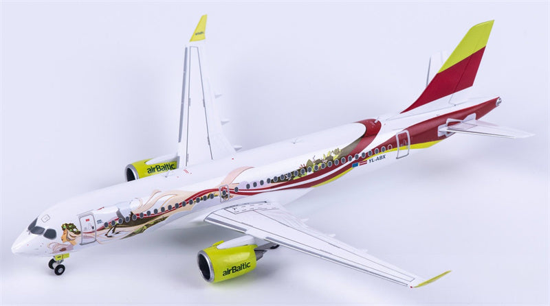 Herpa 1:200 airBaltic Airbus A220-300 YL-ABX  ABS Model