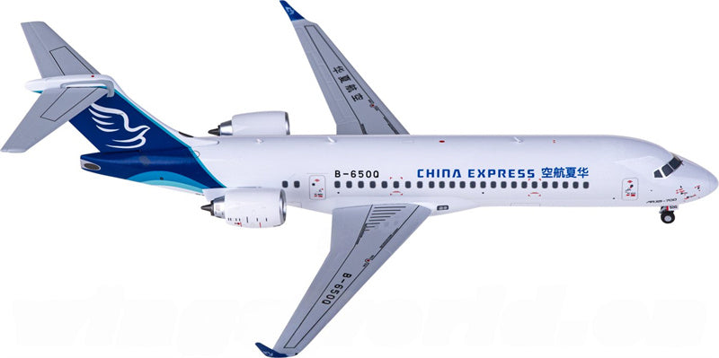 NG Models China Express Airlines for Comac ARJ21-700 B-650Q 1:200 Airplane Pre-built  Airliner Model Display