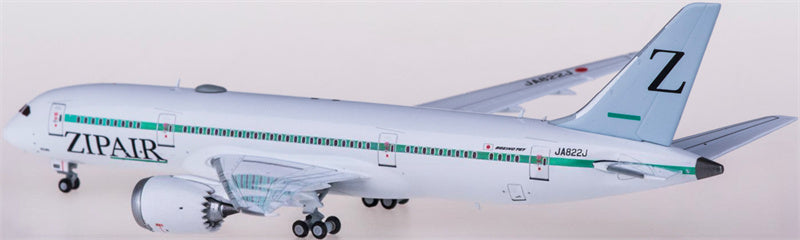 JC Wings ZIPAIR Boeing 787-8 JA822J 1:400 Diecast Model view 3