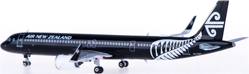 Phoenix Air New Zealand Airbus A321neo ZK-NNA Black 1:400 Diecast Model view 2
