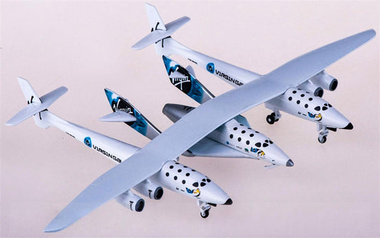 JC Wings Virgin Galactic Scaled Composites 348 White Knight II N348MS 1:400 Diecast Model view 1