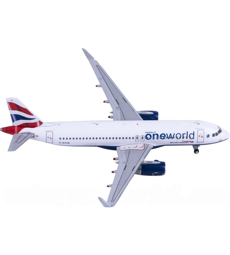 JC Wings 1:400 British Airways Airbus A320 G-EUYR  DIECAST Model