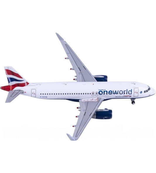 JC Wings 1:400 British Airways Airbus A320 G-EUYR  DIECAST Model