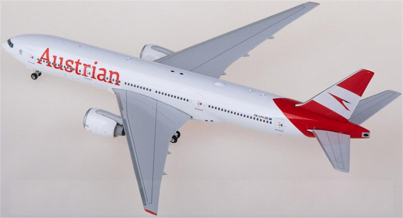 フェニックス・オーストリア航空 ボーイング777-200ER OE-LPA 1:400スケール 飛行機組み立て済み旅客機モデルディスプレイ