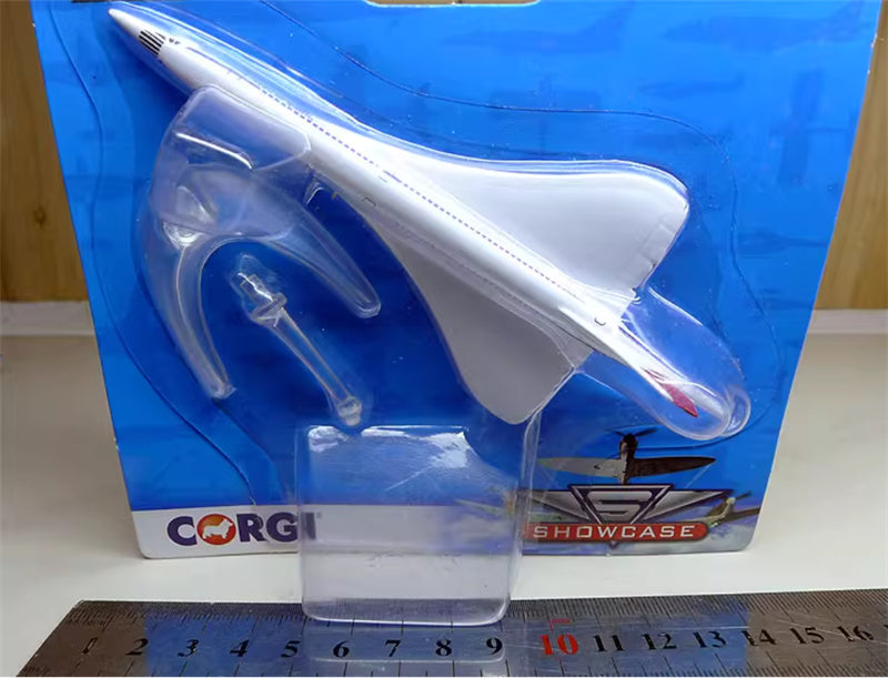 CORGI British Airways Concorde Last BA Tail milky white 1:100 Aircraft Pre-built Model