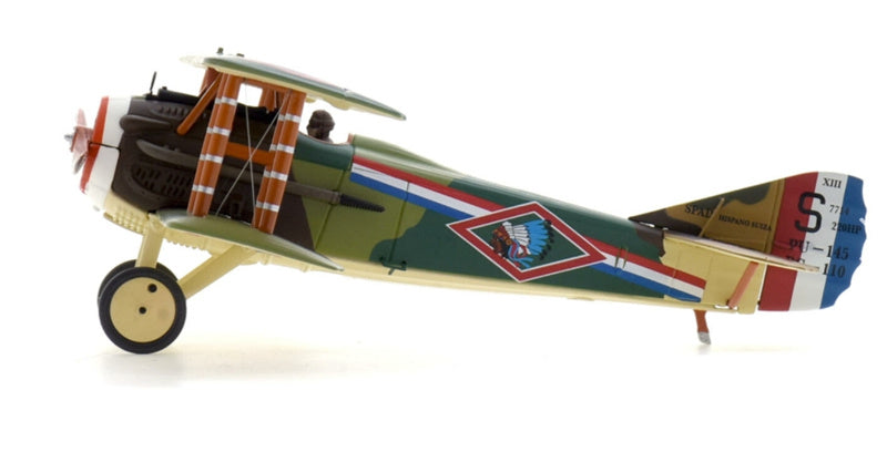 CORGI S/N S.7714 Pilot Capt. Robert Soubiran 103rd Pursuit Squadron USAAS 1918 1:48 Airplane Pre-built Model