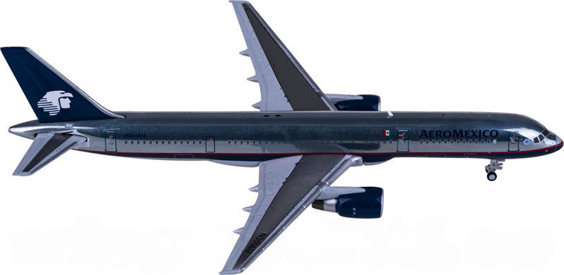 JC Wings Aeromexico for Boeing 757-200 N301AM 1:400 Airplane Pre-built  Airliner Model Display