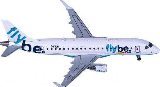 JC Wings Flybe Embraer ERJ-170-200STD G-FBJH 1:400 Diecast Model view 1