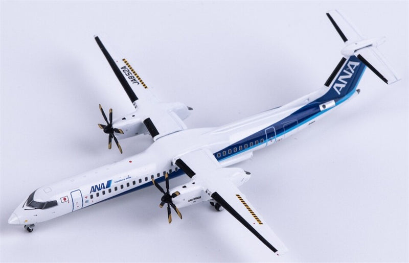 JC Wings 1:400 ANA Bombardier Dash 8 Q400 JA852A  DIECAST Model
