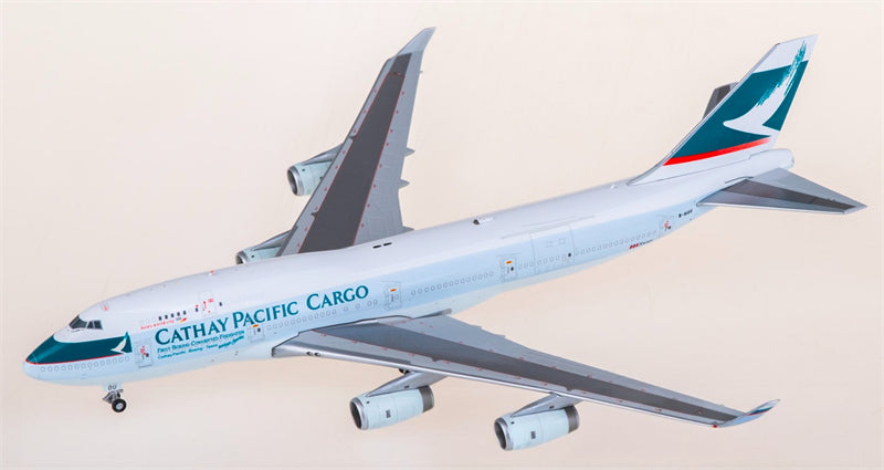 CW Cathay Pacific Boeing 747-400BCF B-HOU 1:400 Diecast Model view 3