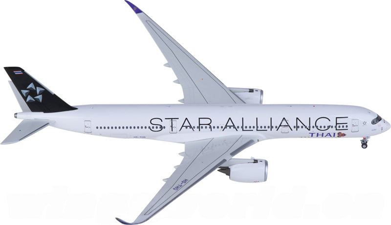 for NG Models for Thai Airways for Airbus A350-900 HS-THQ 1:400 Airplane Pre-built Airliner Model Display
