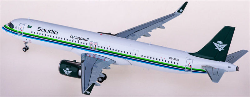 JC Wings Saudia Airbus A321neo HZ-ASAC 1:200 Diecast Model view 1