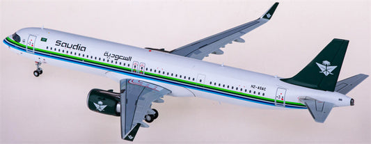 JC Wings Saudia for Airbus A321neo HZ-ASAC 1:200 Airplane Pre-built  Airliner Model Display