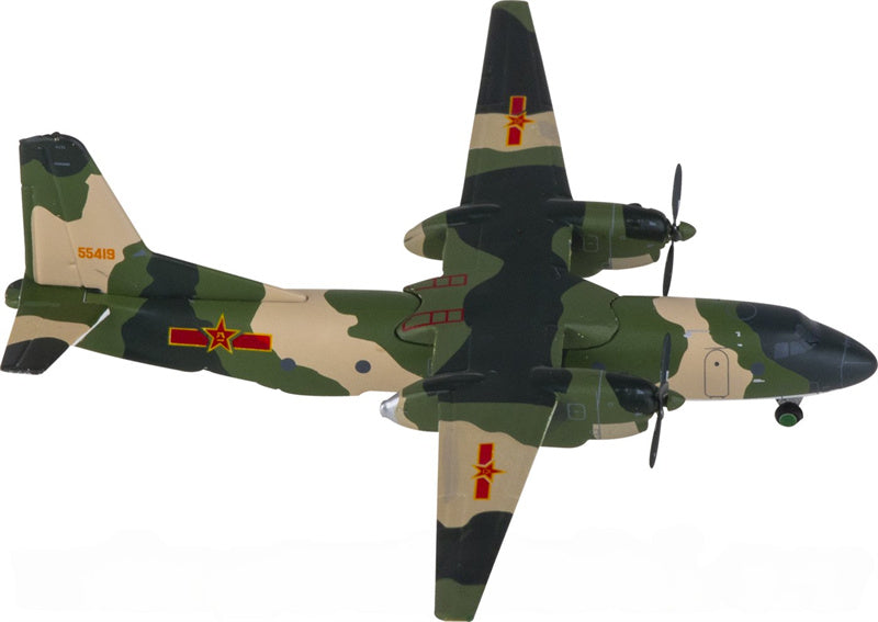 Patriot PLAAF Xian Y-7 China Air Force 55419 1:400 Diecast Model view 4