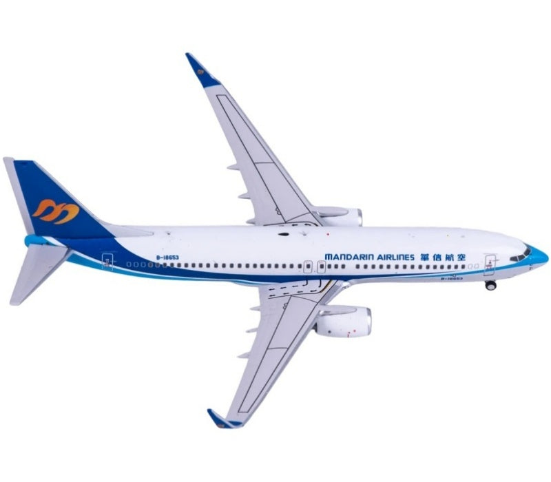 C Model 1:400 Mandarin Airlines Boeing 737-800 B-18653  DIECAST Model