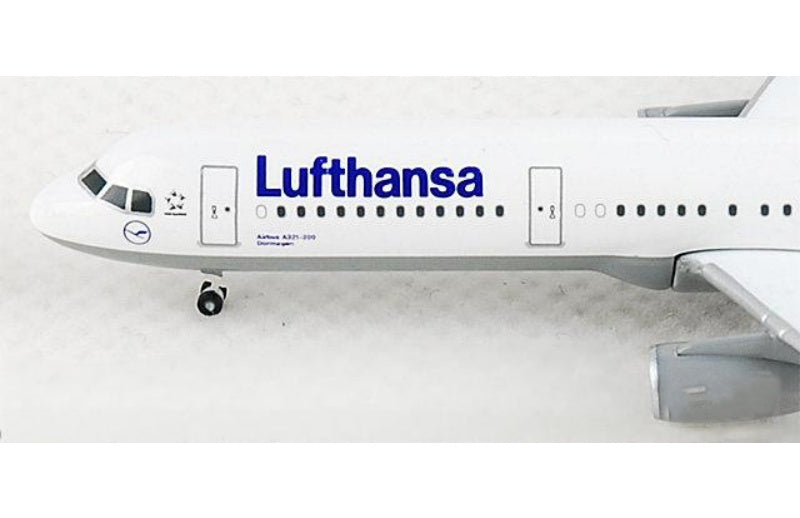 Herpa Lufthansa Airbus A321-100 D-AISG 1:500 Aircraft Pre-built  Airliner Model Display