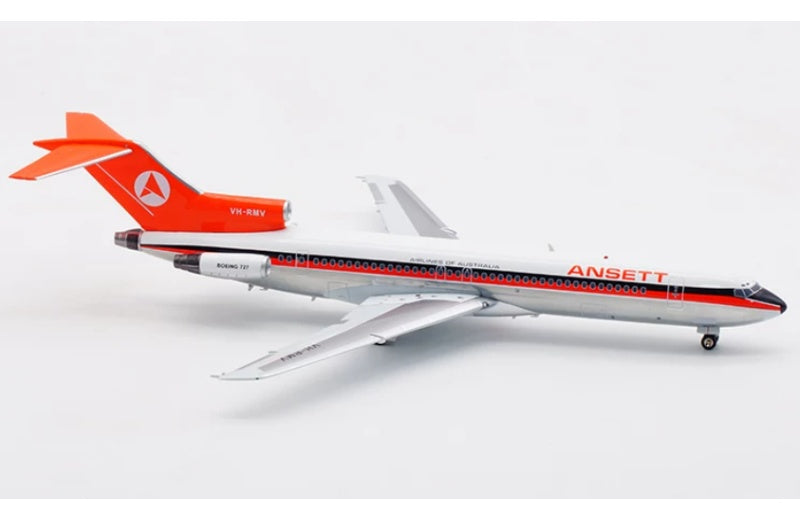 INFLIGHT 1:200 Ansett Airlines B727-200 VH-RMV  DIECAST Model