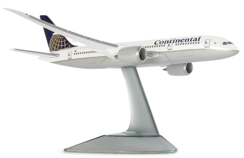 Herpa Continental Airlines Boeing 787-8 flight status 1:500 Aircraft Pre-built  Airliner Model Display