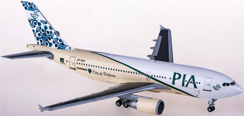 JC Wings PIA Airbus A310-300 AP-BDZ Hyderabad 1:200 Diecast Model view 1